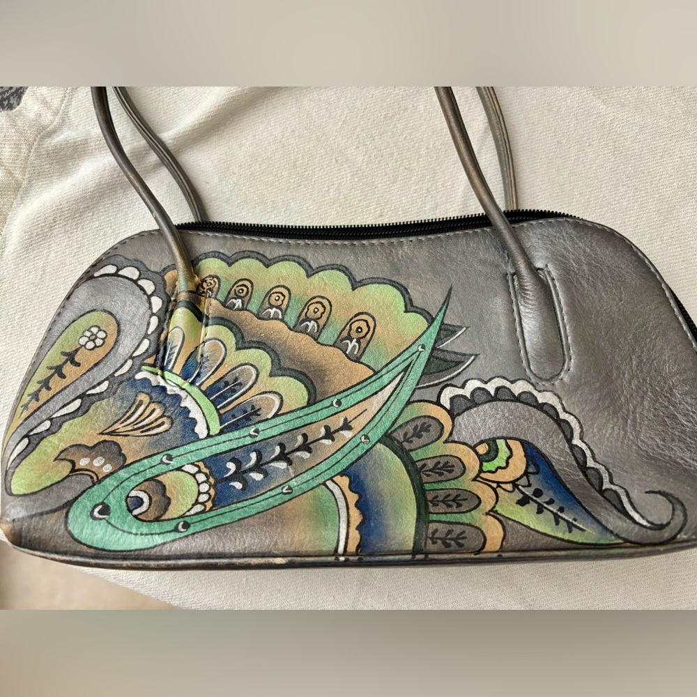 Anuschka Hand-Painted Leather Bag